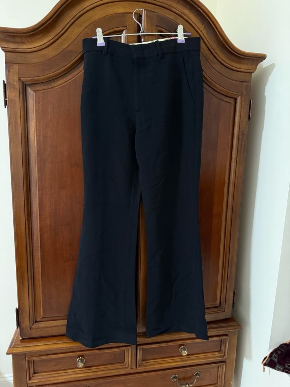 Gucci Black Men's Dress Pants – Flare Leg
